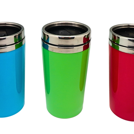 Stainless Steel Insulated Drinking Tumbler With Coloured Body