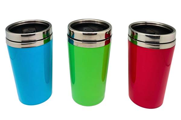 Stainless Steel Insulated Drinking Tumbler With Coloured Body