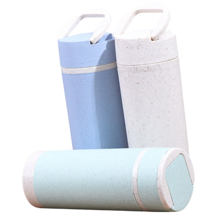 Double Wall Wheat Fibre Bottle with Handle
