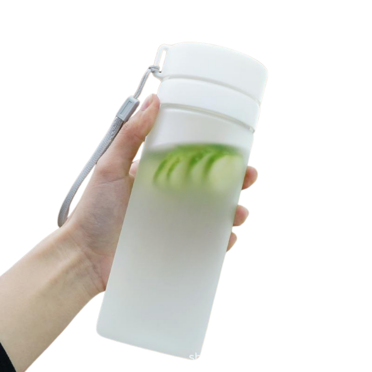 Portable Water Bottle with Strainer