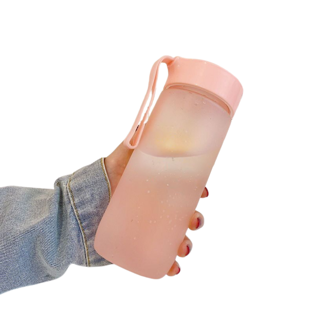 Frosted Plastic Water Bottle (Deliver in 4-6 weeks)