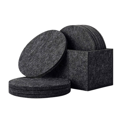 Round Felt Coasters (Deliver in 4-6 weeks)