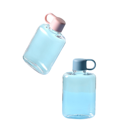 Tritan Plastic Flat Water Bottle (Deliver In 4-6 weeks)