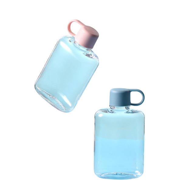 Tritan Plastic Flat Water Bottle (Deliver In 4-6 weeks)