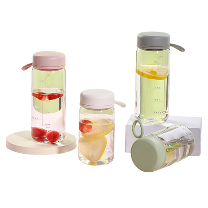 Tritan Plastic Water Bottle w/ Tea Filter (Deliver In 4-6 weeks)