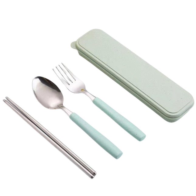 Wheat Fibre Metal Cutlery Set