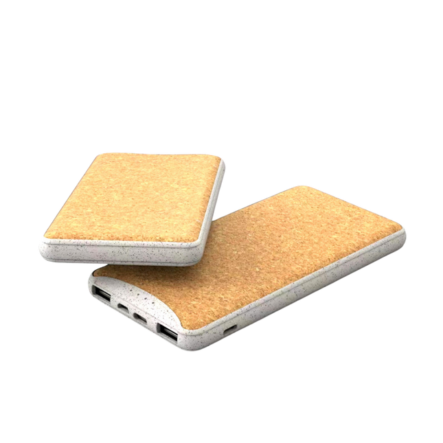 10000 MAH Eco Cork Power Bank (Deliver in 4-6 weeks)