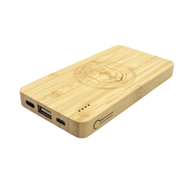 5000 MAH Bamboo Power Bank (Deliver in 4-6 weeks)