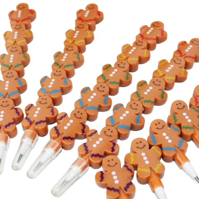 Christmas Gingerbread Man Skewer Pencil