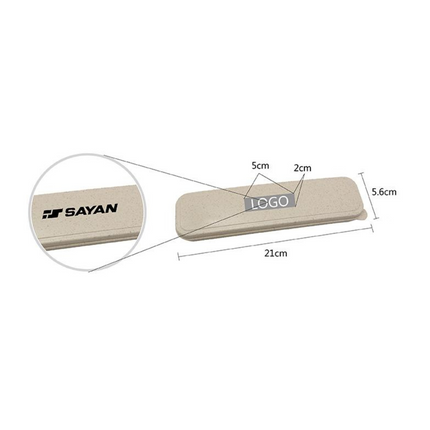 Singapore Theme Eco-Friendly Cutlery Set