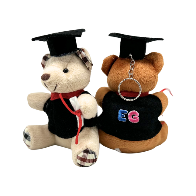 Graduation Bear Soft Toy (Name Printing)