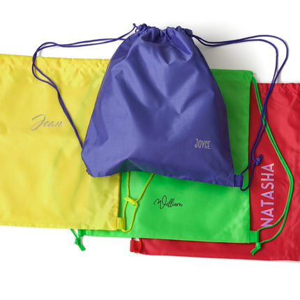 Drawstring Nylon CCA Sports Bag (Name Printing)