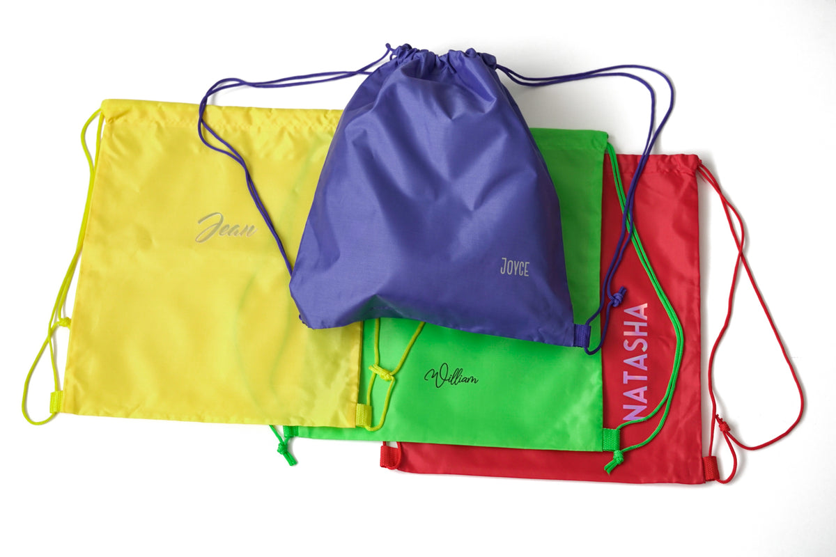 Drawstring Nylon CCA Sports Bag (Name Printing)