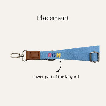 Canvas Lanyard (Name Printing)