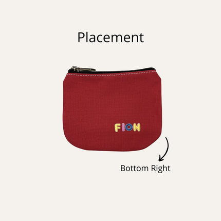 Curved Carry Pouch (Name Printing)