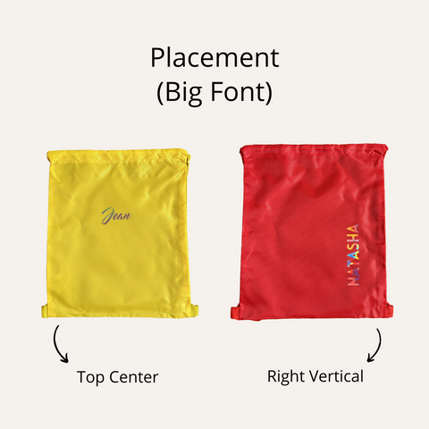 Placement Selection (Big Font)