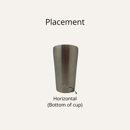 Double Wall Stainless Steel Cup - 350ml (Name Printing)