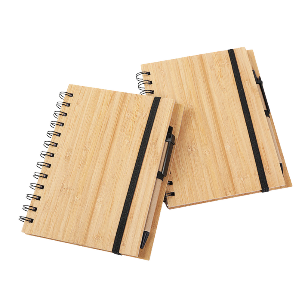 Penstudio Notebook Bamboo Notebook with Pen (Deliver in 4-6 weeks) – One Dollar Only