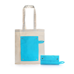 Foldable Canvas Shopping Bag (Deliver in 4-6 weeks)