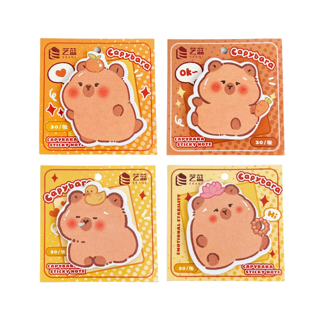 Capybara Sticky Notes