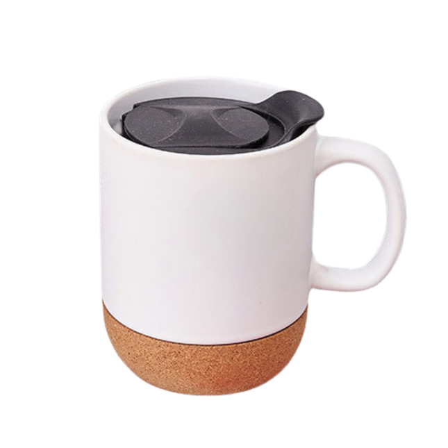 Cork Base Ceramic Mug (Deliver in 4-6 weeks)