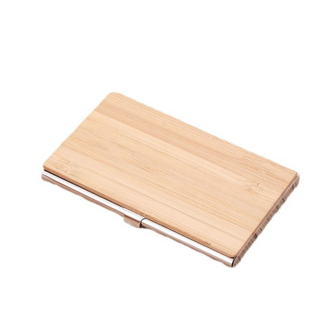 Eco Bamboo Card Case (Deliver in 4-6 weeks)