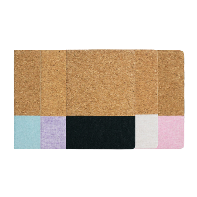 Eco Cork with Fabric Design Notebook (Deliver in 4-6 weeks)