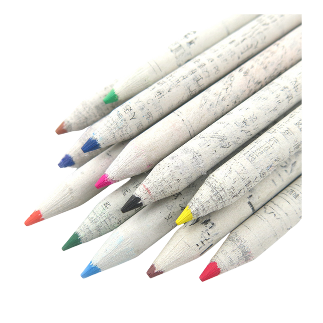 Eco Recycled Paper Colour Pencil Set (Deliver in 4-6 weeks)