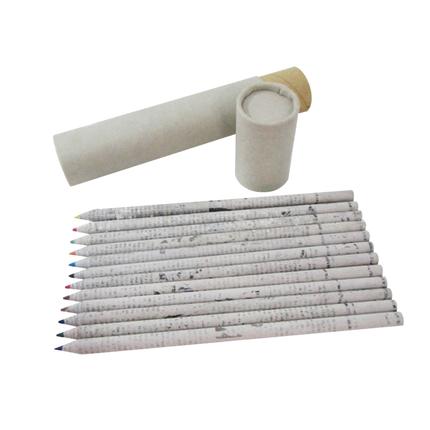 Eco Recycled Paper Colour Pencil Set (Deliver in 4-6 weeks)