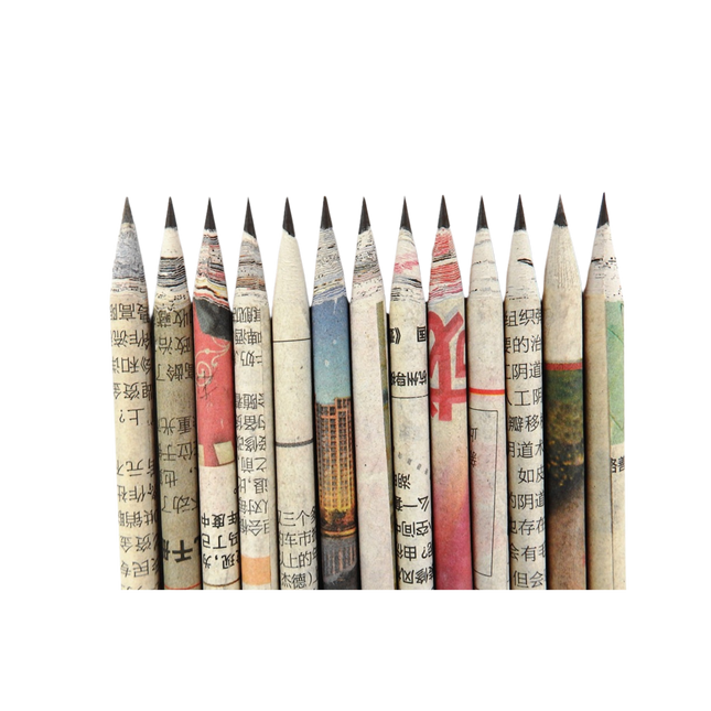 Eco Recycled Paper Pencil (Deliver in 4-6 weeks)