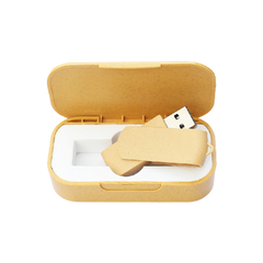 Eco Wheat Fibre USB Flash Drive (Deliver in 4-6 weeks)