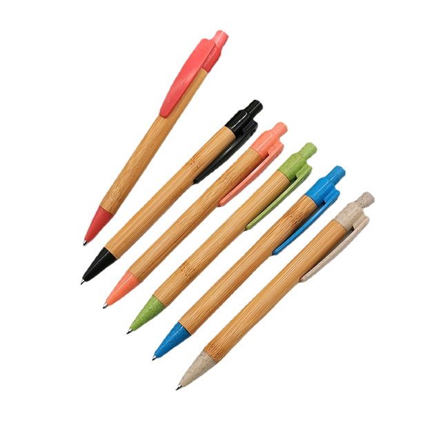Eco Wheat Straw and Bamboo Pen (Deliver in 4-6 weeks)