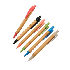 Eco Wheat Straw and Bamboo Pen (Deliver in 4-6 weeks)