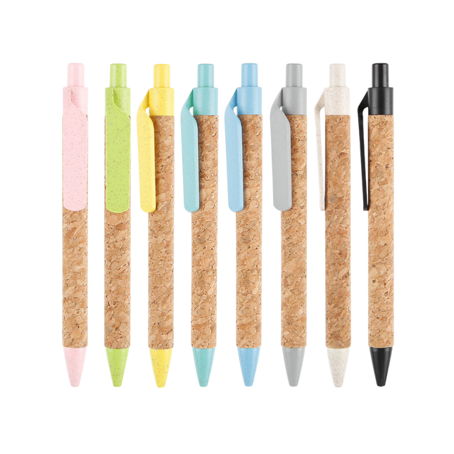 Eco Wheat Straw and Cork Pen (Deliver in 4-6 weeks)