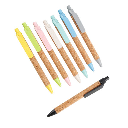 Eco Wheat Straw and Cork Pen (Deliver in 4-6 weeks)