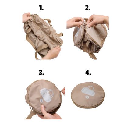 Foldable Sports Duffel Bag