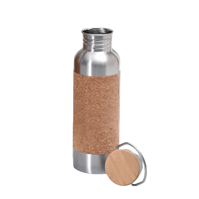 Insulated Bottle with Cork Sleeve (Deliver in 4-6 weeks)