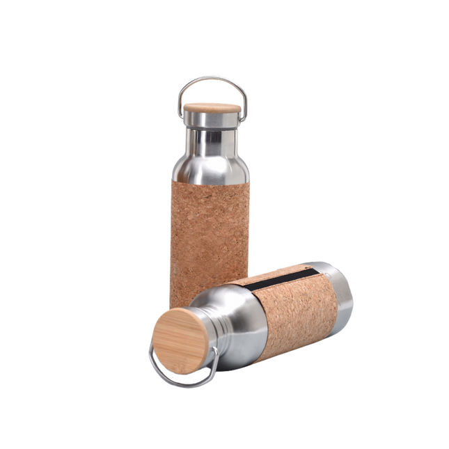 Insulated Bottle with Cork Sleeve (Deliver in 4-6 weeks)