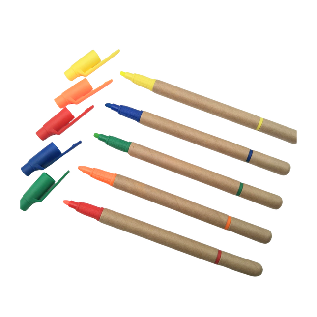 Recycled Paper Highlighter and Pen (Deliver in 4-6 weeks)