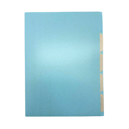 Wheat Fibre 4 Compartment L Folder