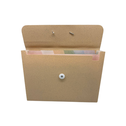 Wheat Fibre Accordion Folder