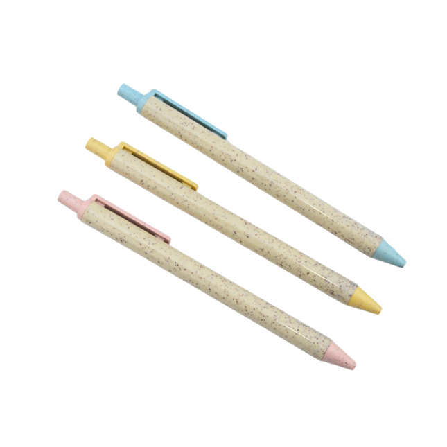 Wheat Fibre Ballpoint Pen (Deliver in 4-6 weeks)