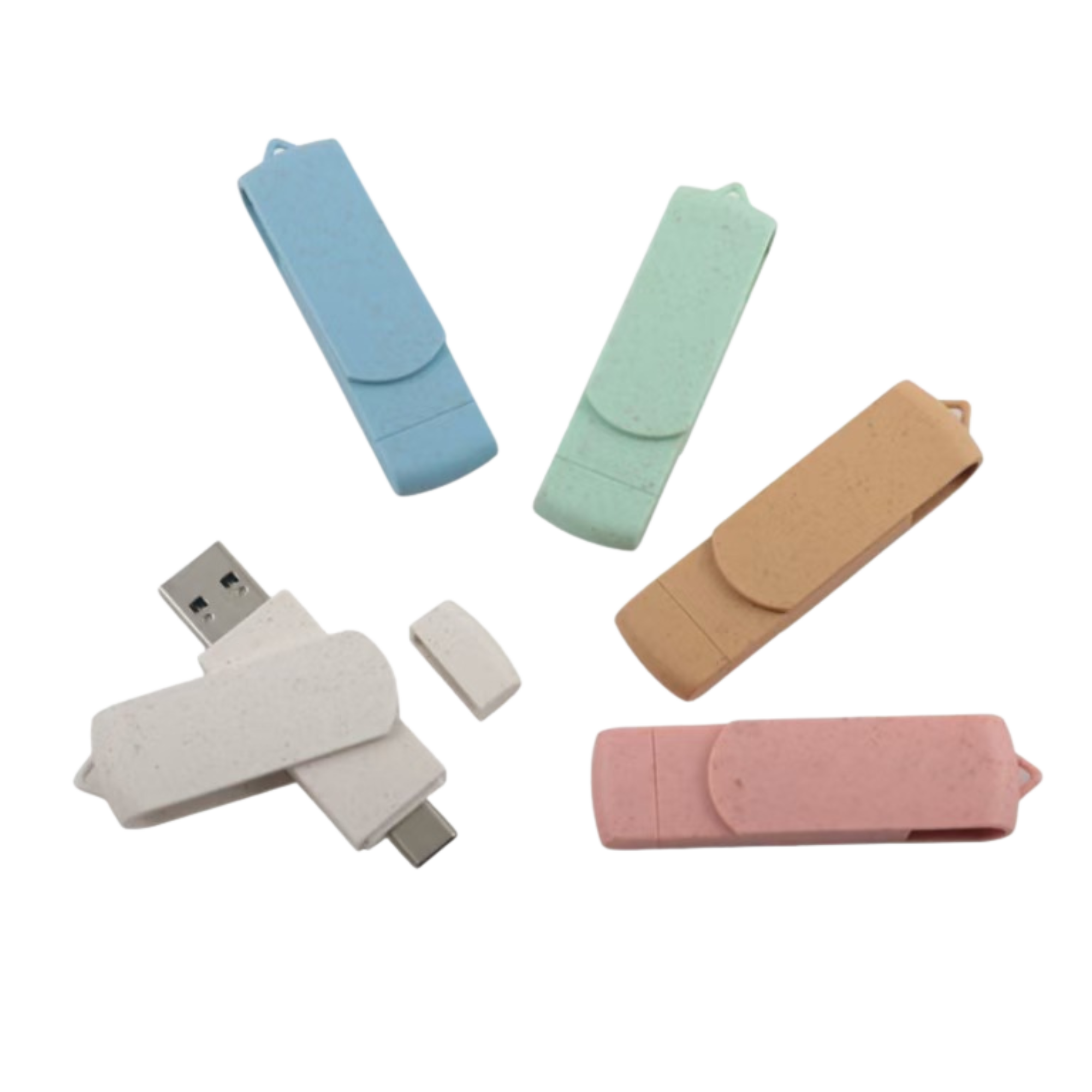 Wheat Fibre Flash Drive (Deliver in 4-6 weeks) – One Dollar Only