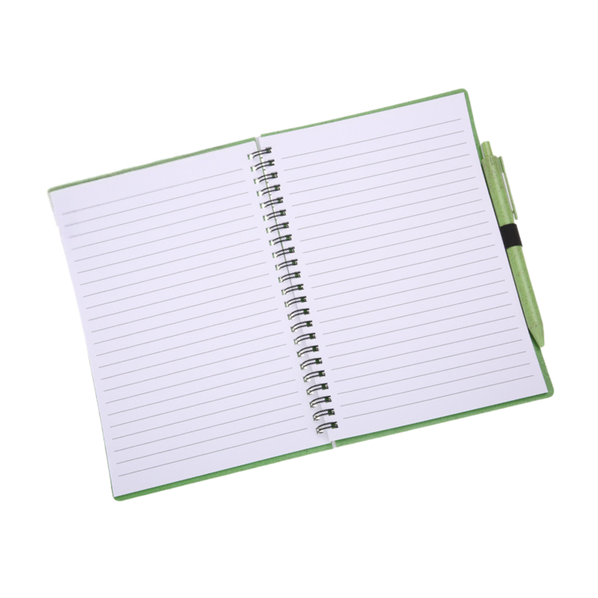 Wheat Fibre Notebook with Pen (Deliver in 4-6 weeks) – One Dollar Only