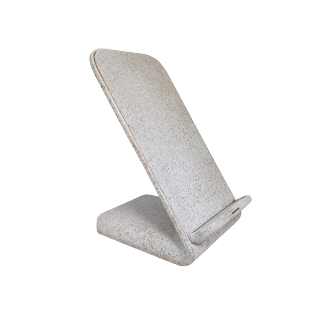 Wheat Wireless Charger Phone Stand (Deliver in 4-6 weeks)