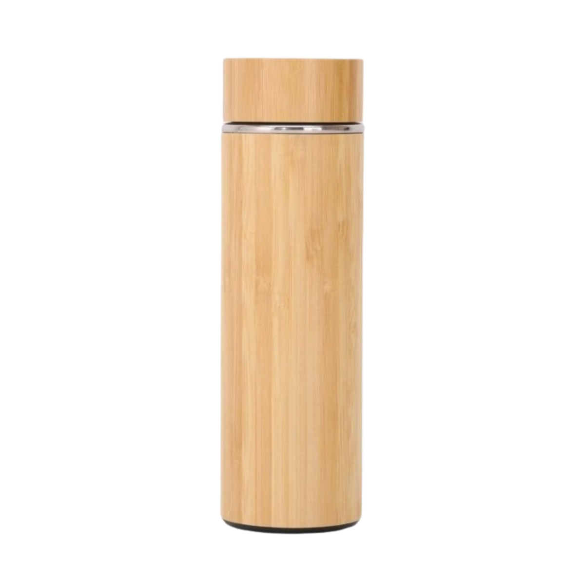 Stainless Steel Bamboo Thermal Bottle