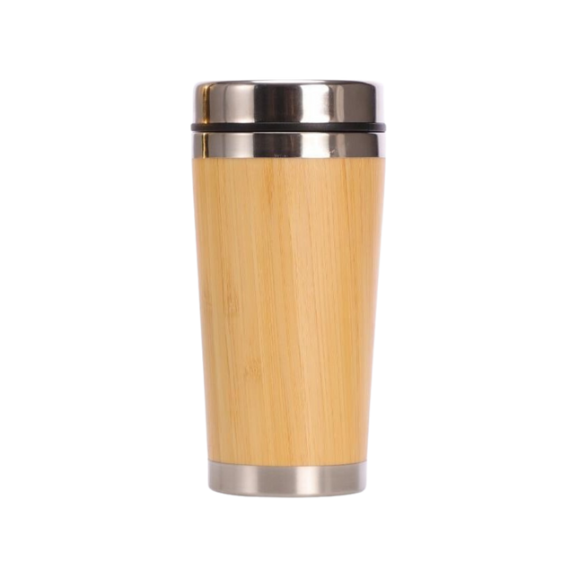 Stainless Steel Bamboo Thermal Tumbler (Deliver in 4-6 weeks)