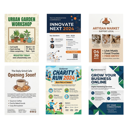 Single-Sheet Flyers