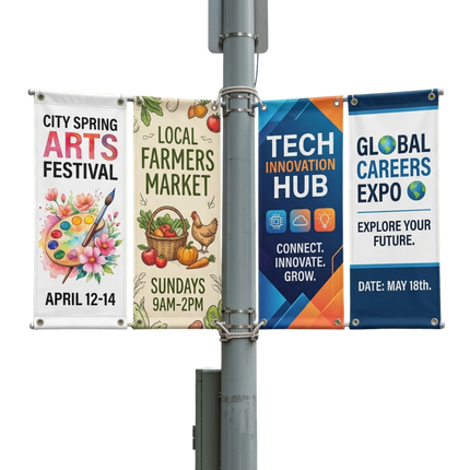 Street Banners (With Eyelets)