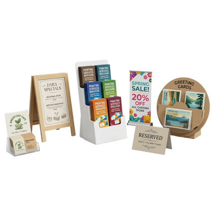 Table-Top Displays / Card Holders